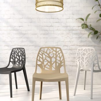 Silla de Jardín Apilable Praga