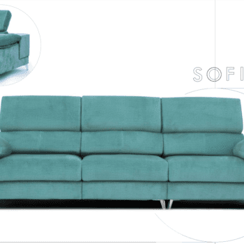 Sofá lineal Sofía