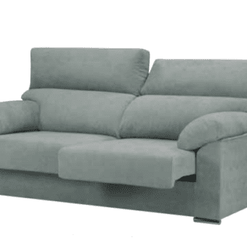 Sofá 3 Plazas Extraíble y reclinable Reo en Tela de calidad . Envío Gratis