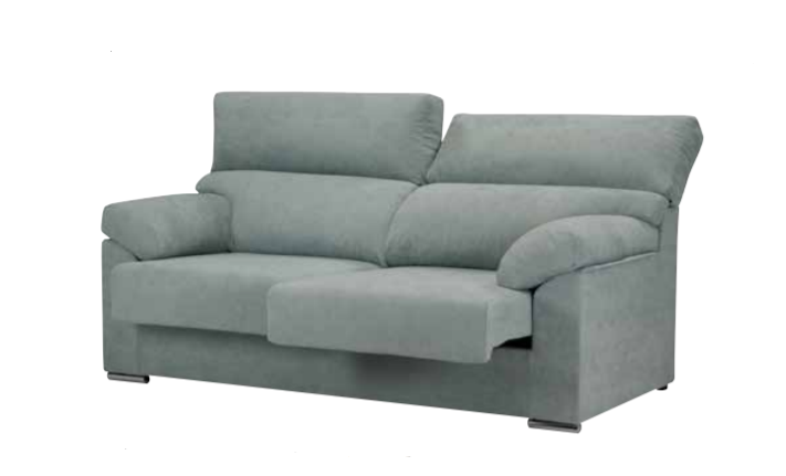 Sofá reclinable 3 plazas de 2 asientos extraíbles modelo Dylan