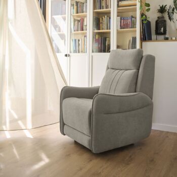 Sillón mod. Tedy Relax Motorizado con doble reposapiés